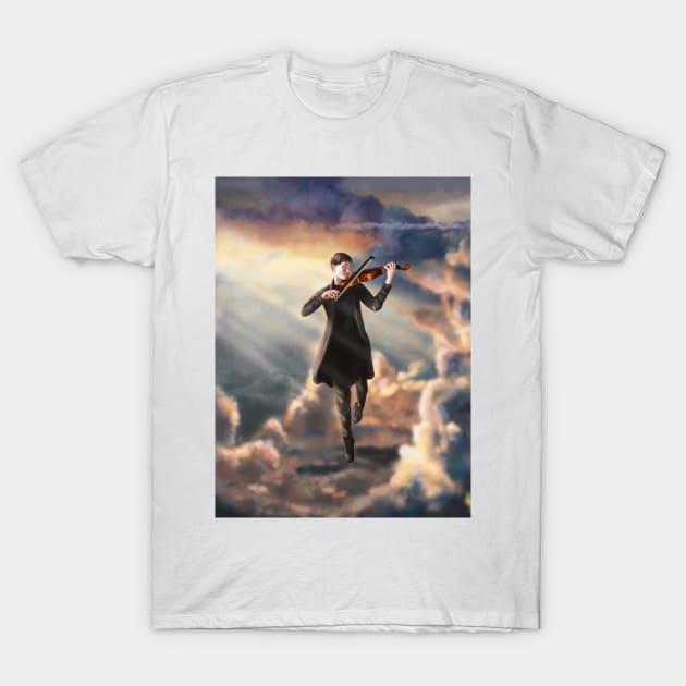 Viktor Hargreeves - In The Clouds T-Shirt by brainbag